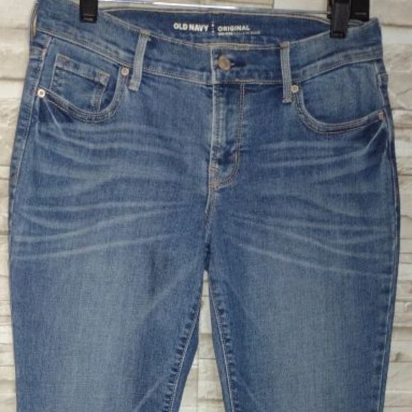 Old Navy Original, High Rise, ladies' Blue Denim Jeans, Tall, 28" Waist - Picture 2 of 11